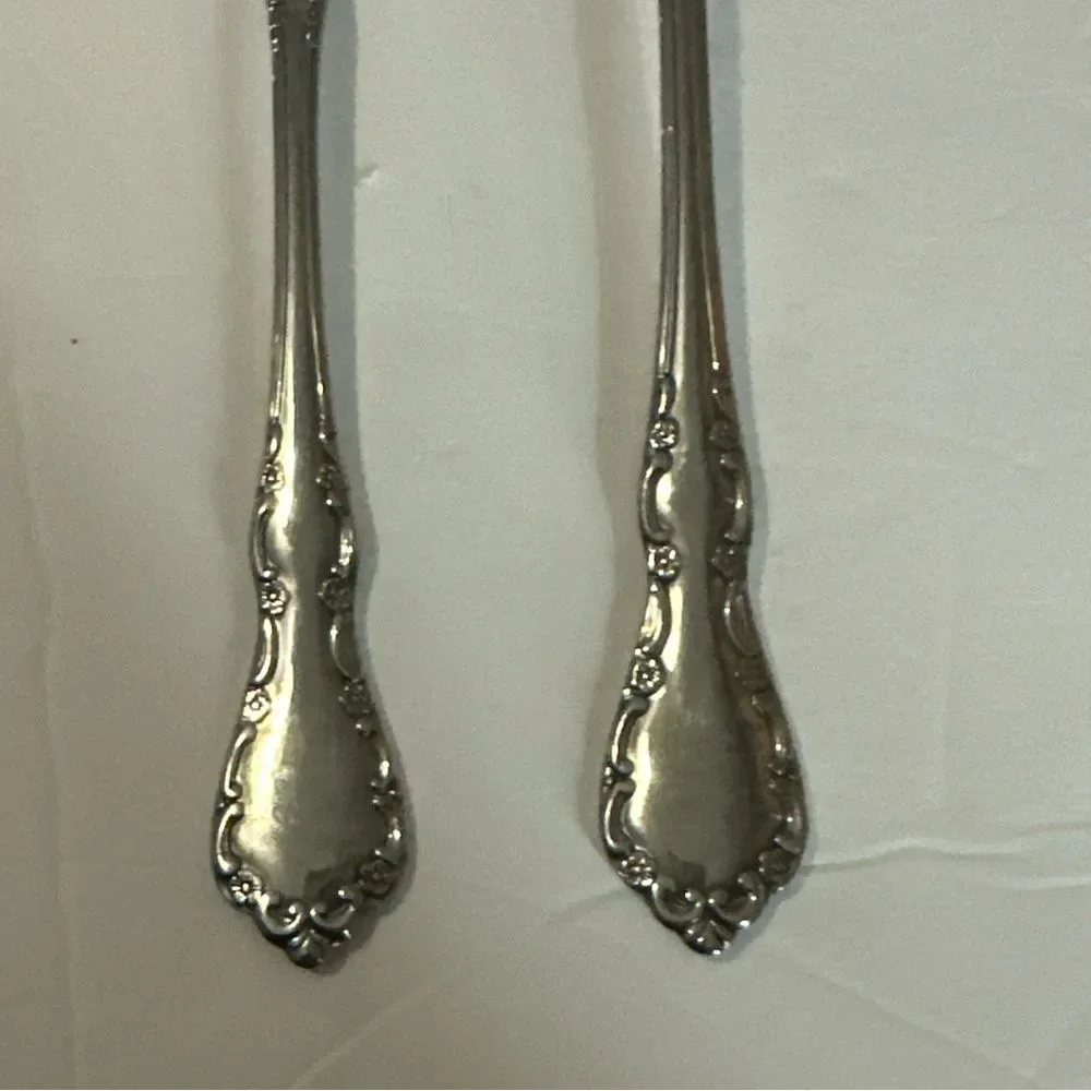 Oneida‎ MANSION HALL Deluxe Stainless Flatware Slotted Pie & Serving Fork 8 3/8